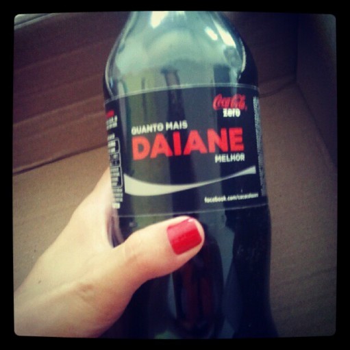 Coca-cola da Daiane