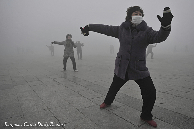 Poluição na China