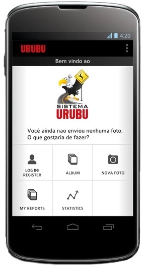 App Sistema Urubu